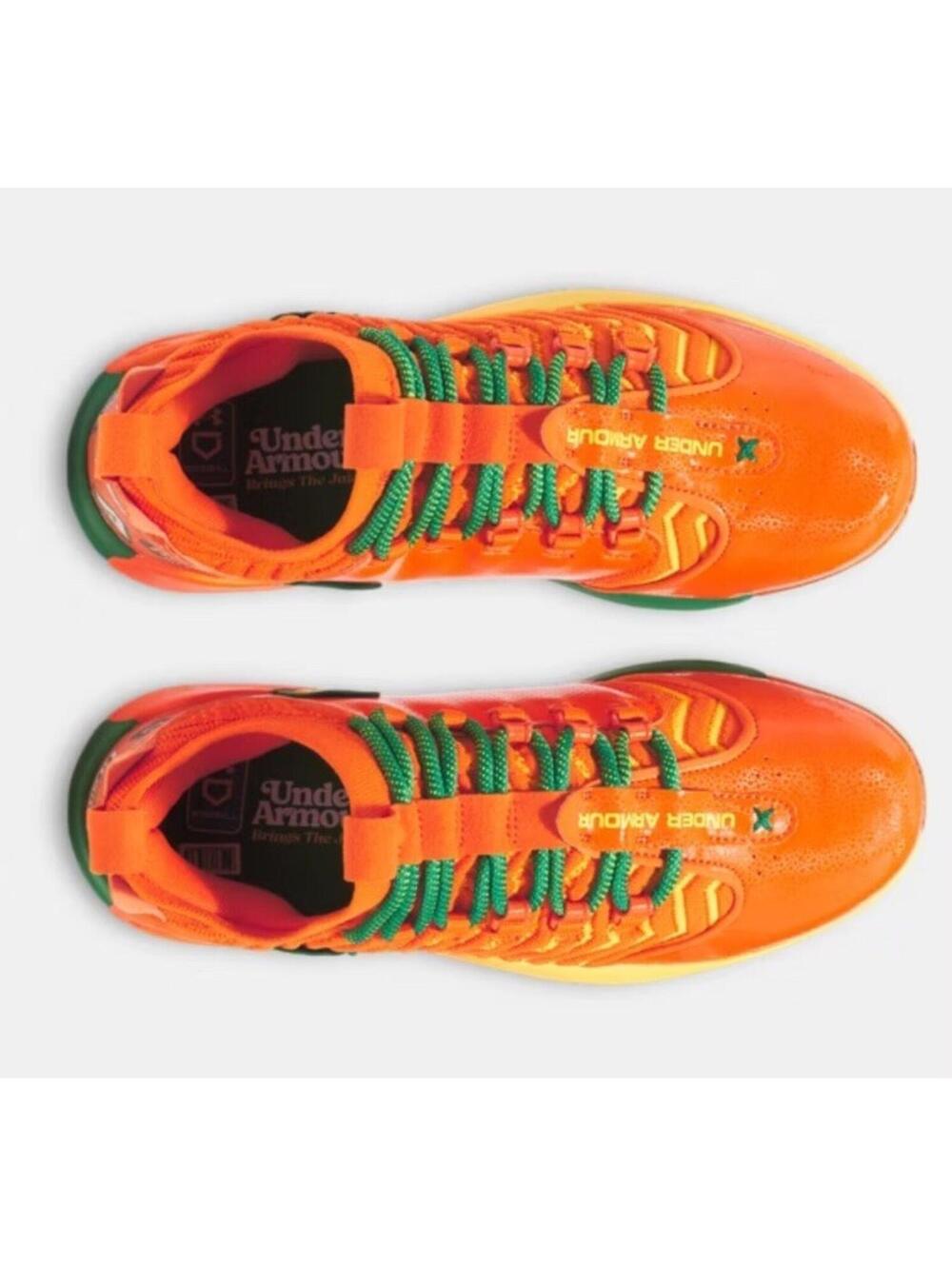 $120 Under Armour Harper 9 Pro TPU LE Bring the Juice Men 14 Baseball Cleats - Picture 5 of 11